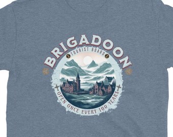 Brigadoon Scottish Musical Top, Funny Tourist Board T-Shirt,