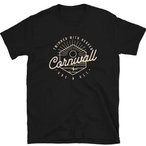 Cornish Geschenke & Bekleidung - Unisex T-Shirt - Cornish Geschenk, Souvenir von Cornwall. Kernow Cornwall