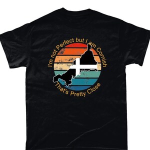 Cornish nahezu perfektes lustiges kornisches Weinlese-T-Shirt