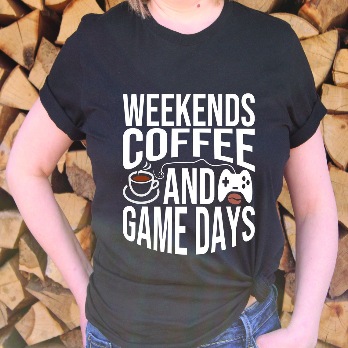 Womens Weekends Coffee and Game Days Football Baseball - Etsy