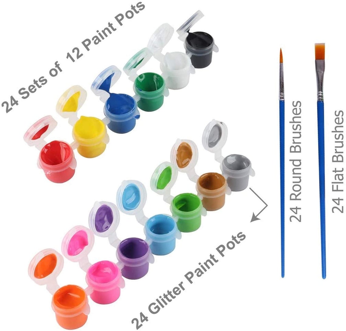 Bulk Tempera Paint Sets for Kids 24 Individual Sets of 12 Etsy