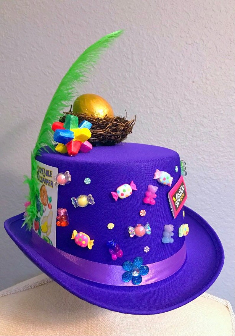 Willy Wonka Inspired Hat | Etsy