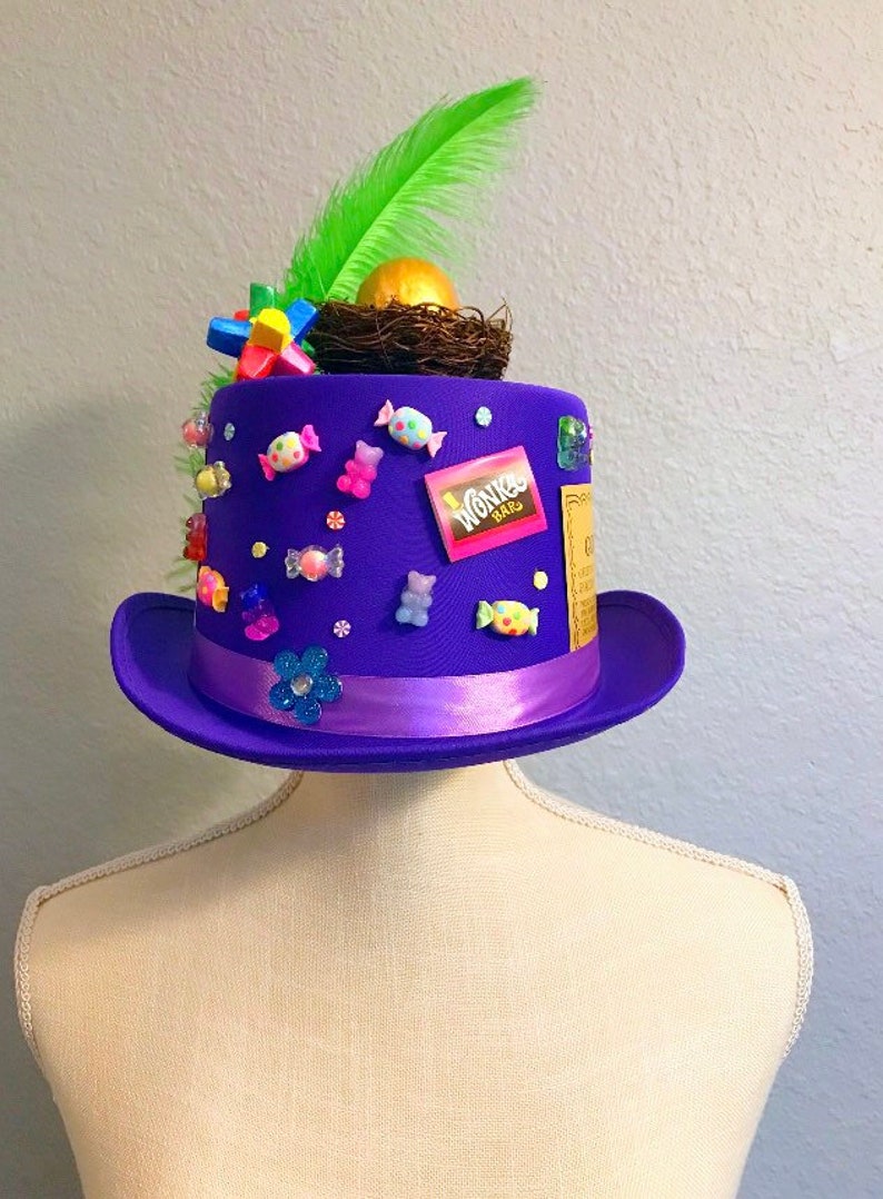 Willy Wonka Inspired Hat Etsy