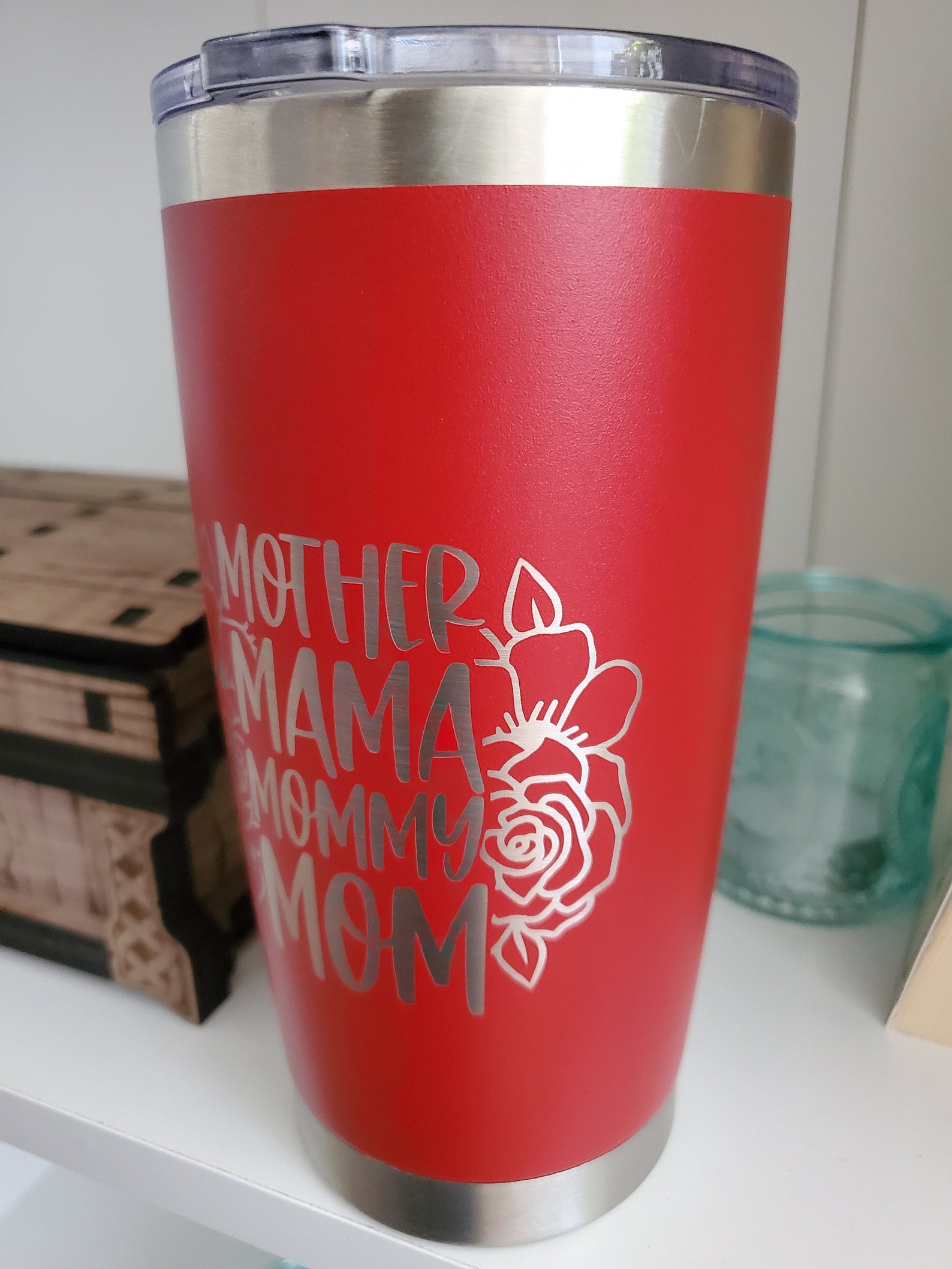 Mama/Tumbler/Tumblers/Engraved/Personalize/Mother/Mom/Gift/20o Etsy