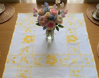 アンティーク手刺繍テーブルクロス - マデイラ、ポルトガル - 美しい