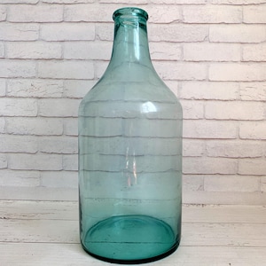 Vintage Wine Bottle 4L Thick Glass Tall Bottle, Vase, Old Jug, Rustic Garden Party Table, Farmhouse Kitchen, Country Decor, Bottle no defect