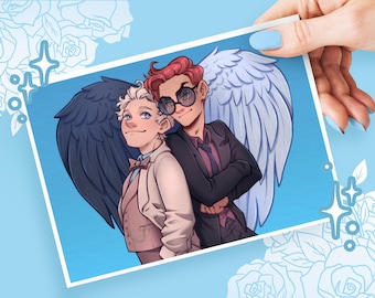 Alas de corazón - Póster - Buenos augurios - A6 / A5 / A4