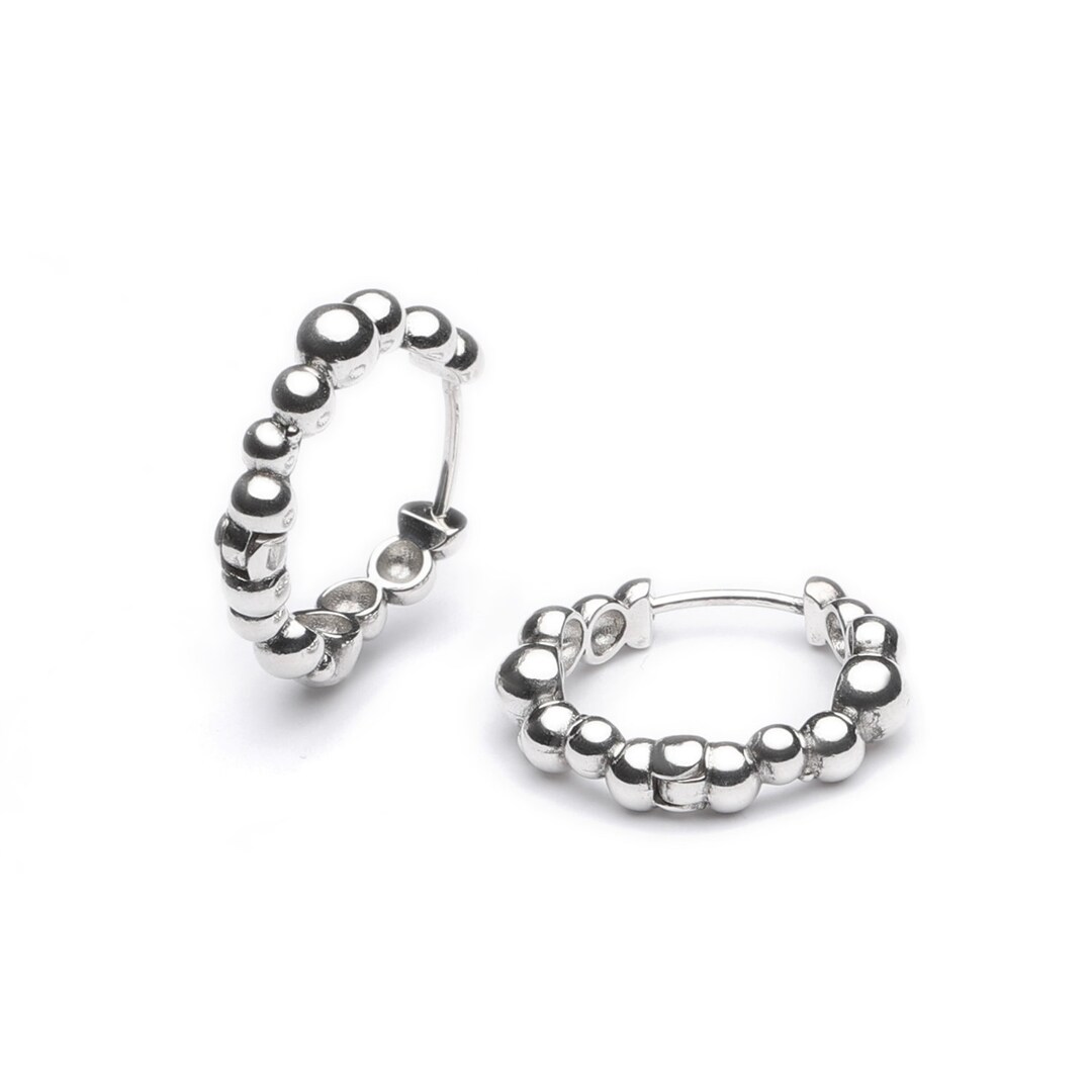 ピアス Bubble Gray Silver Earrings ( SILVER925) il_1080xN.1405312536_gyux.jpg