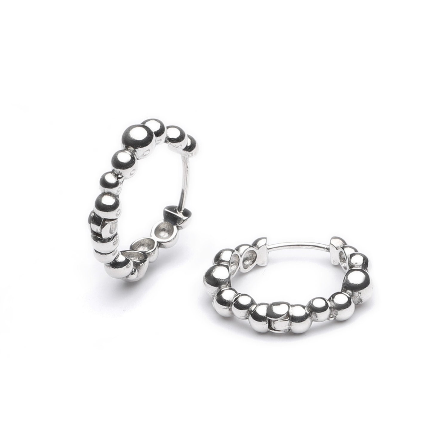 ピアス Bubble Earring (Silver) Bubble Silver Earrings | SUPERDIVAJEWELRY | Wolf & Badger