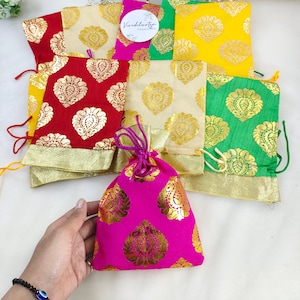 Potli Bag for Gifting | Indian Party Bag| Wedding Folk Bag| Traditional Wear Costume Bag| Middle East Festivals| Decorative Wedding Gift Bag