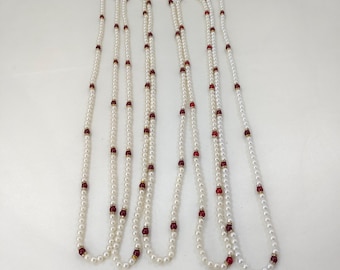 Perle willkommen milni maala ,für Gast lange Perlenkette maala / barati swagat haar Bräutigam Eintrag,indische Hochzeit maala für Gast Eintrag /haar