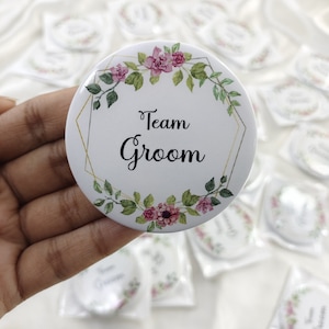 Brooches Gift for Wedding Welcome Guest Return Gifts Groomsman&#39;s Ideas Silk Flower Brooch Valentine&#39;s Day Pins Bridal Part Accessories Idea