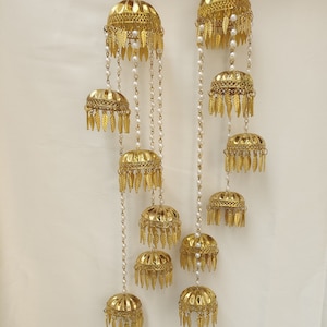 Punjabi Chooda Kaleerein Indian Sikh wedding essential Women Hanging Asian Bridal Flower Kaleera decorative Pakistani nikkah gift kalira