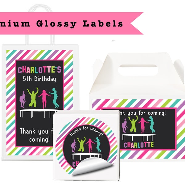 Trampoline Party Favors - Etsy