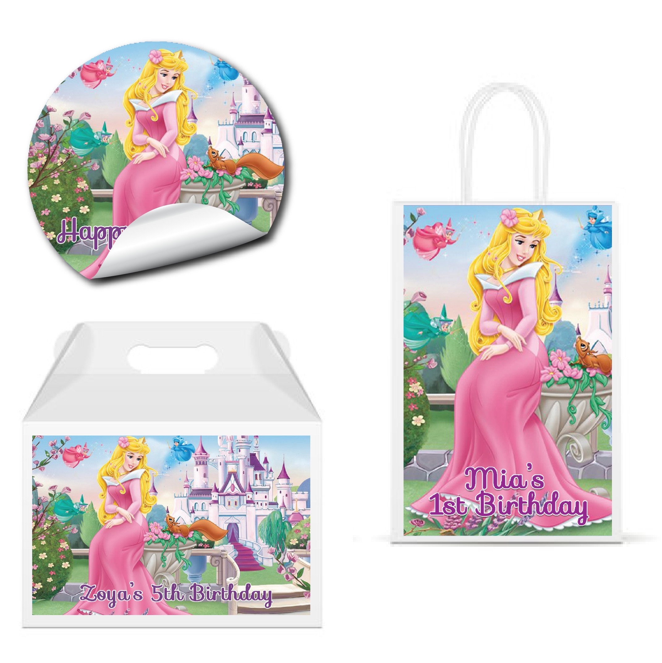 Disney Princess Keys to the Kingdom Sleeping Beauty Purse