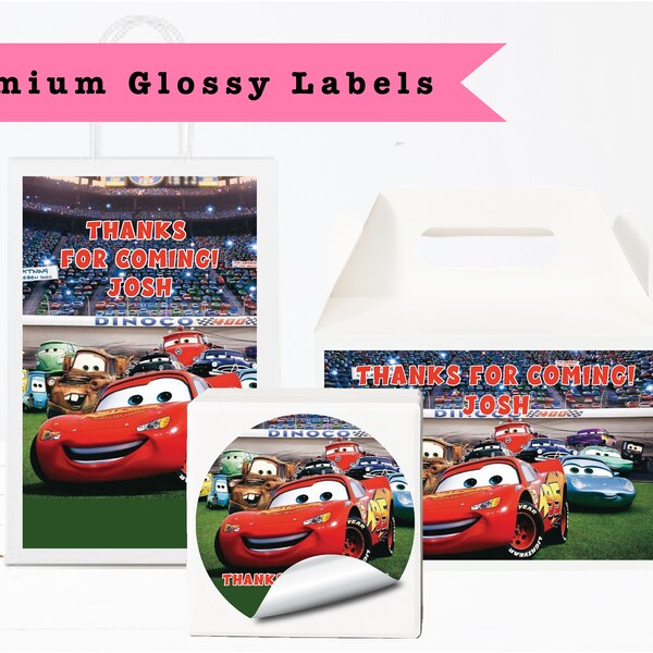 Lightning Mcqueen Candy Labels - Etsy