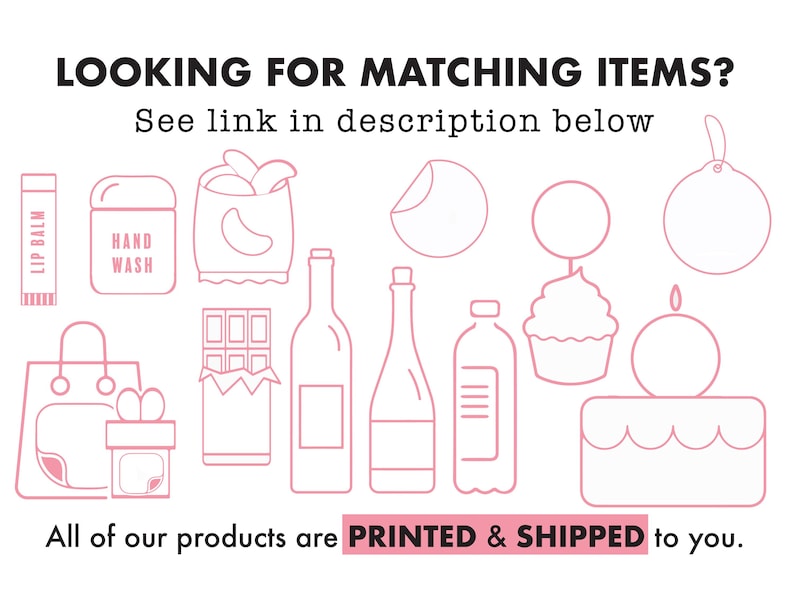 a picture of a bunch of items with the words looking for matching items? see