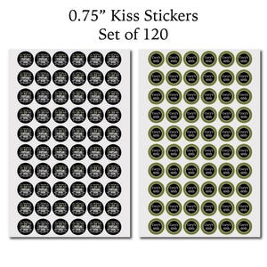 Vintage Dude The Man Myth Legend Men's 60th or Any Age - PRINTED CANDY WRAPPERS Chocolate Kiss Stickers - image 3