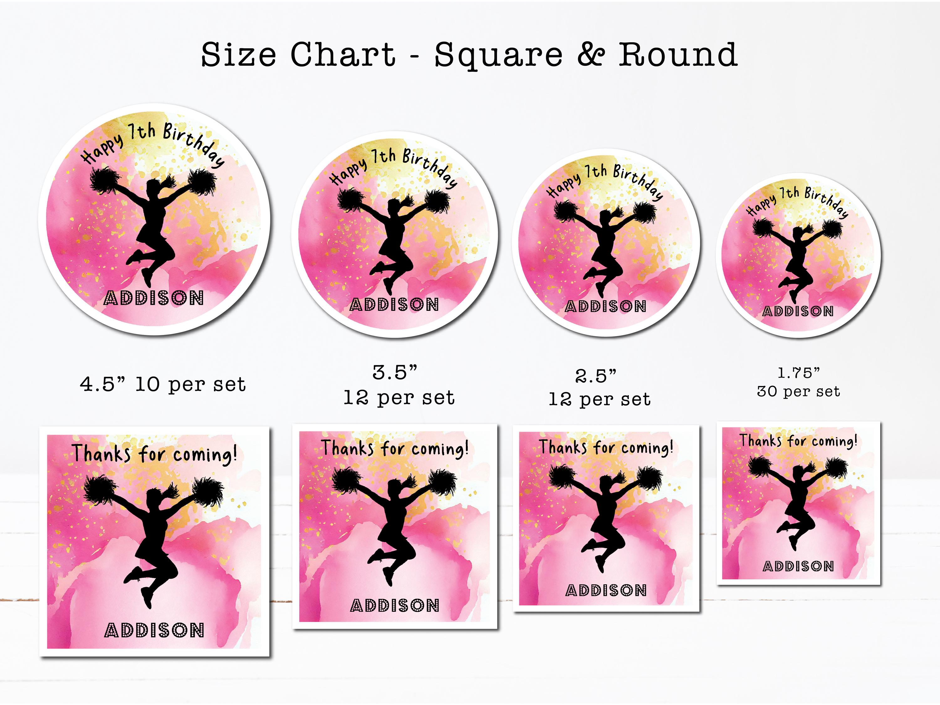 Cheerleading Pink Gold Black Cheer Birthday Bright Iridescent ...