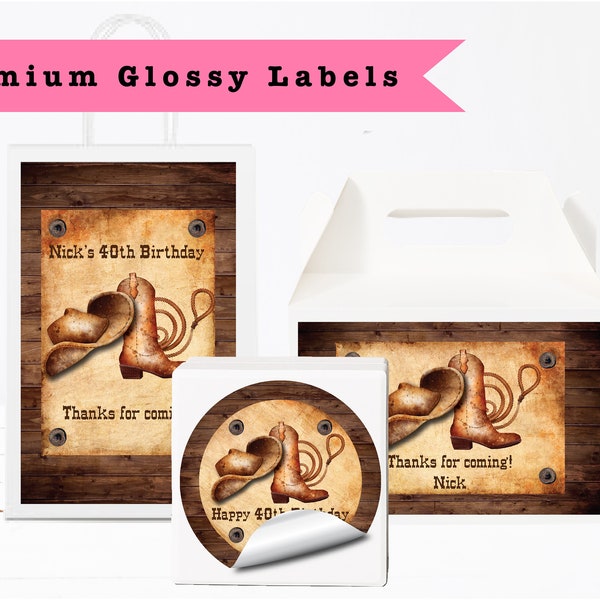 Western Party Favors Etsy