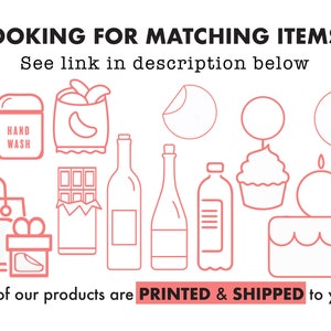 a picture of a bunch of different items on a white background