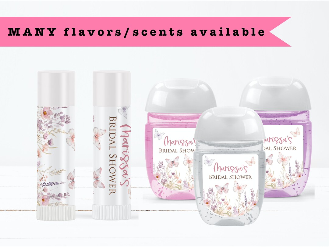 Butterfly Floral Lifetime of Butterflies Enchanted Garden Ethereal Pastel Lip Balms Chap Stick