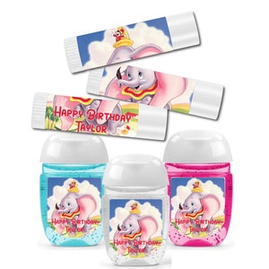 Dumbo Elephant - Lip Balms Chap Stick or Hand Wash - Best Party Favor Idea