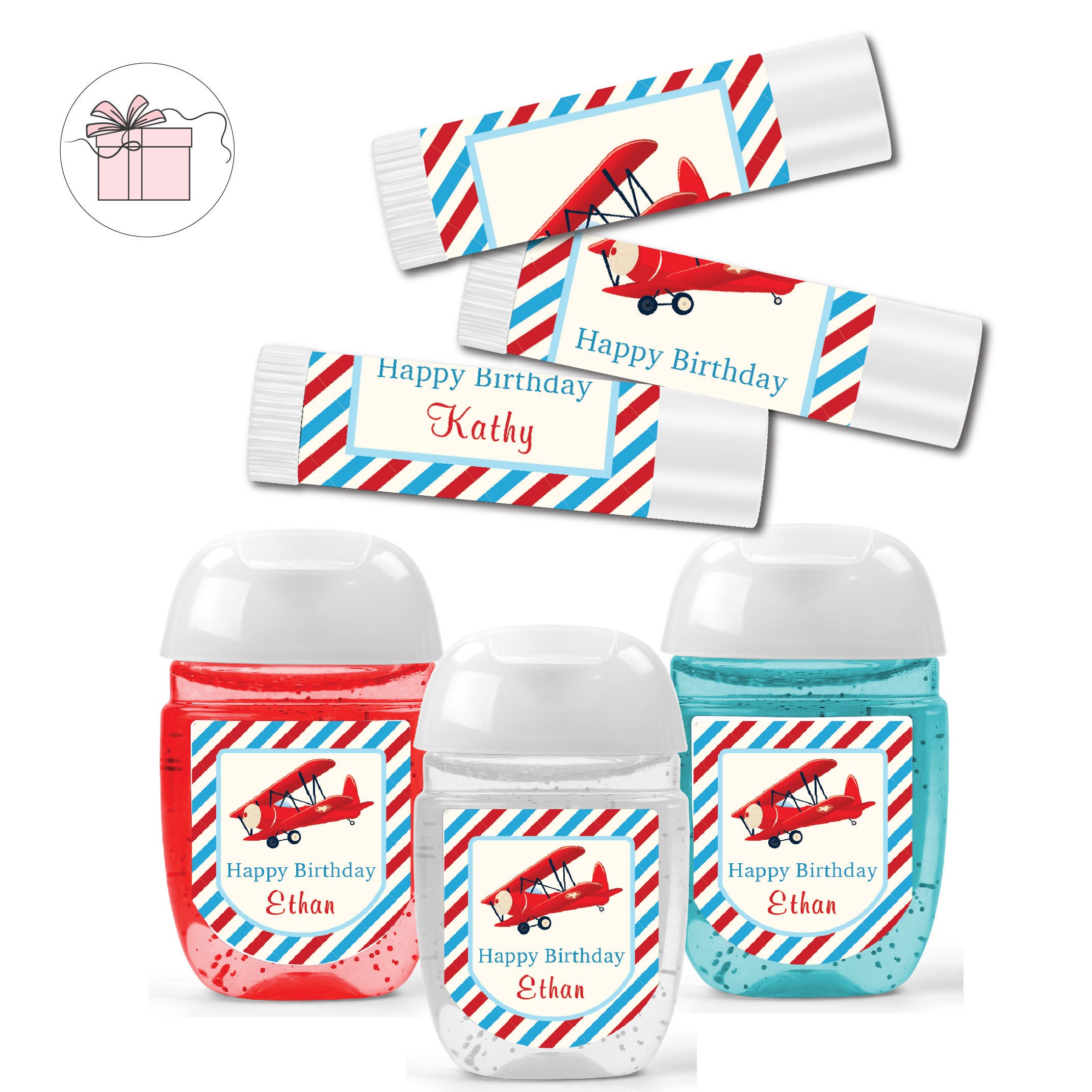 Vintage Airplane Planes Transportation Boarding Lip Balms Etsy