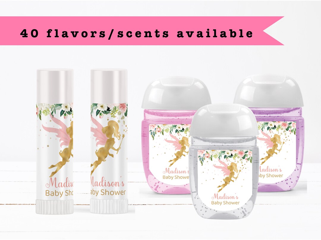 Gold Glitter Fairy Floral Garden Magical Enchanted Lip Balms Etsy