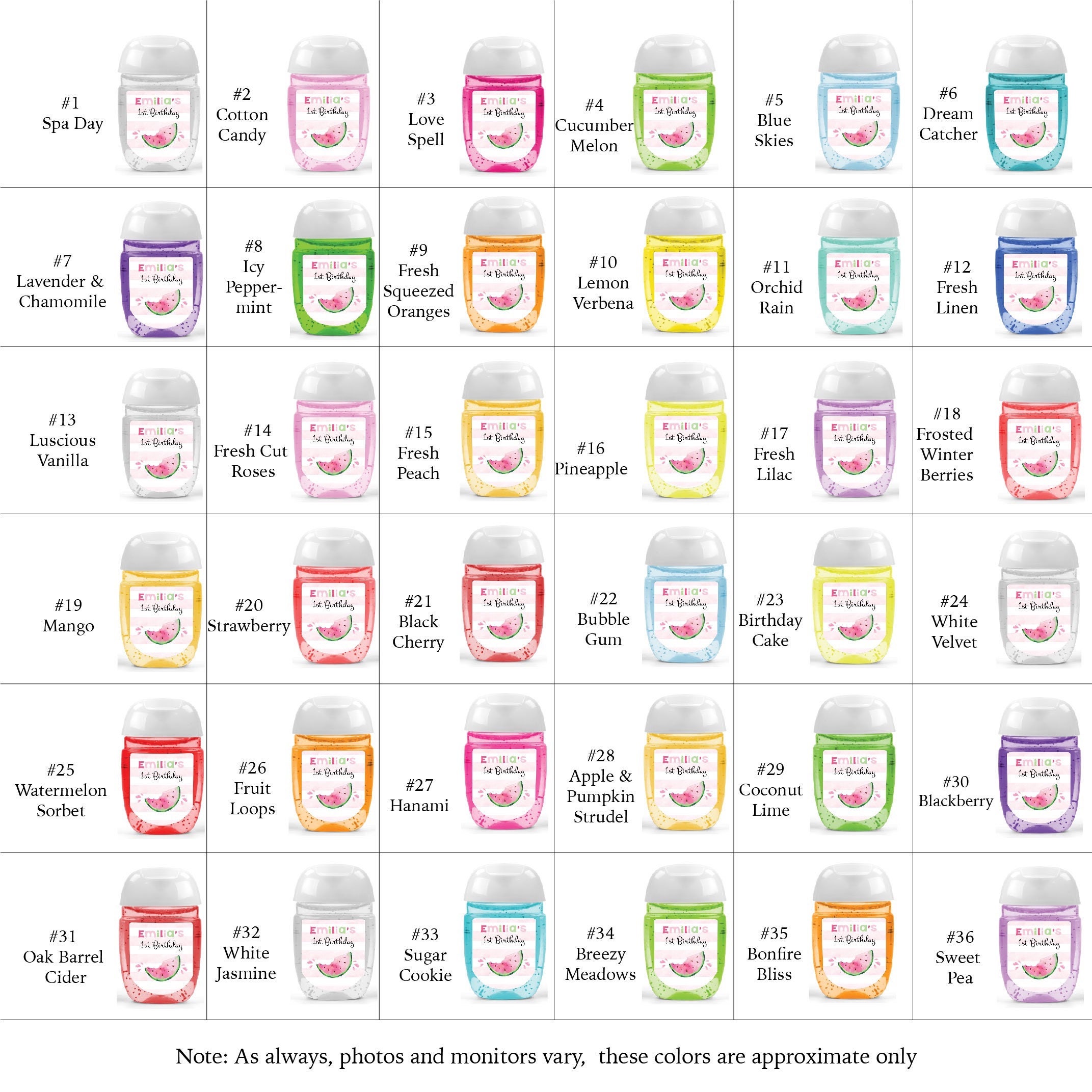 Watermelon One in a Melon Tropical Summer Fruit Lip Balms Etsy