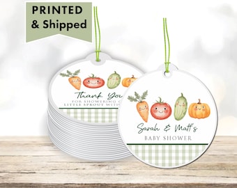 Little Sprout Baby Shower Farmers Market Locally Grown Unisex Garden  Gift Tags For Party Favor Bags Party Favor Thank You note