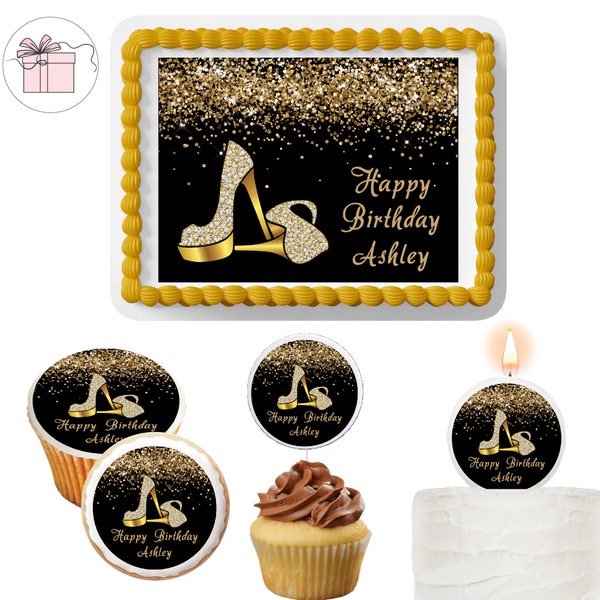 Shoe Cake Topper Etsy