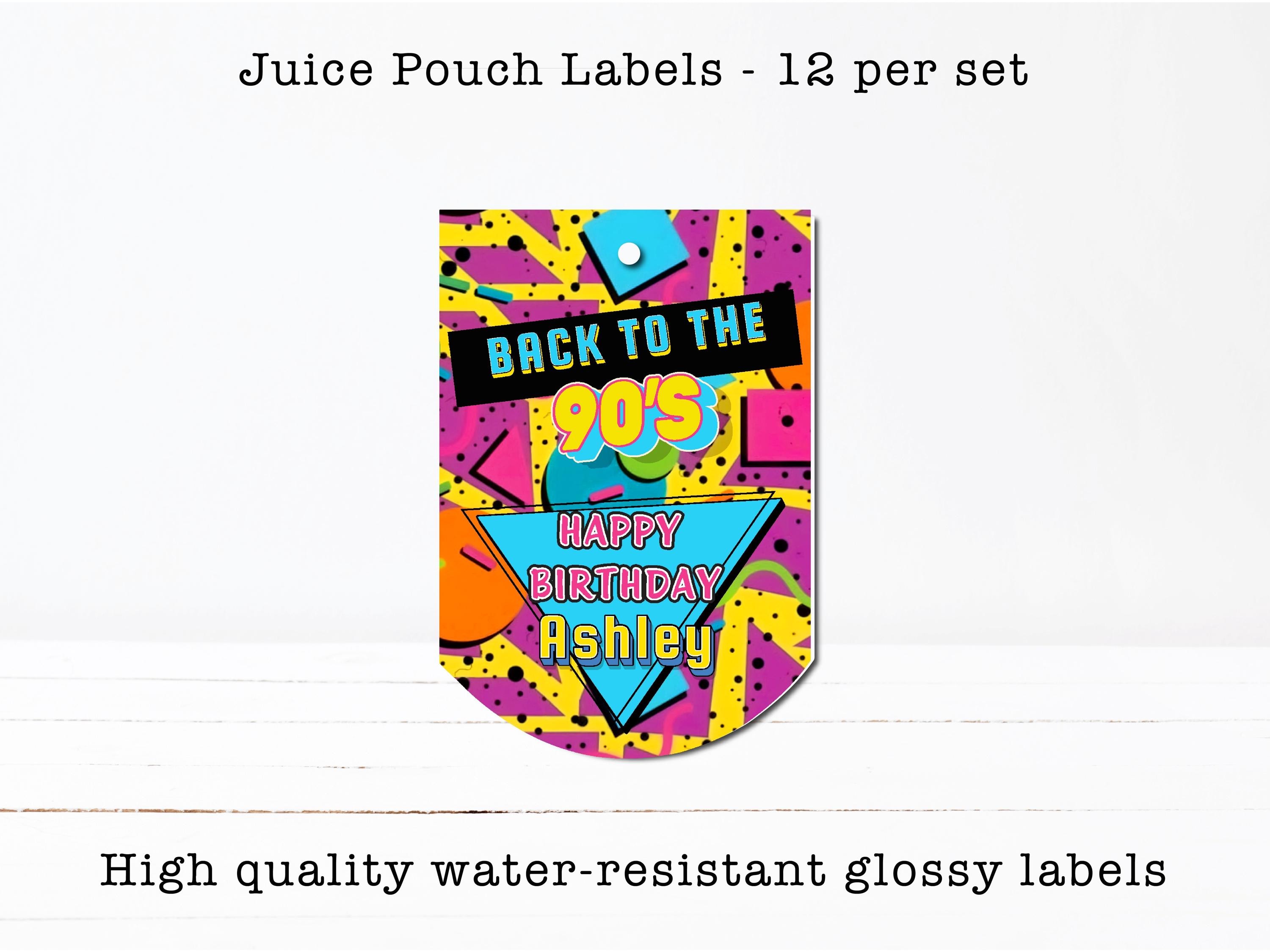 Back to the 90s Throwback House Party 90s Theme Neon Retro Hip Hop Chip ...