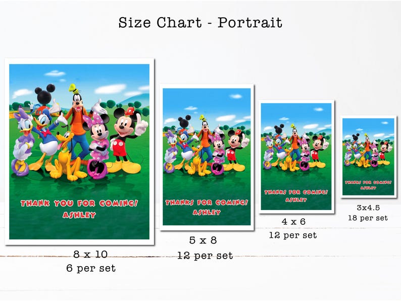 a group of mickey mouses standing in a field