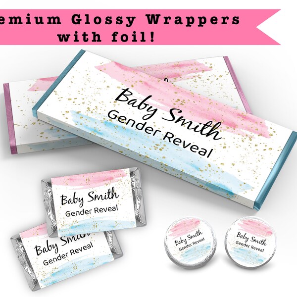 Gender Reveal Candy Etsy