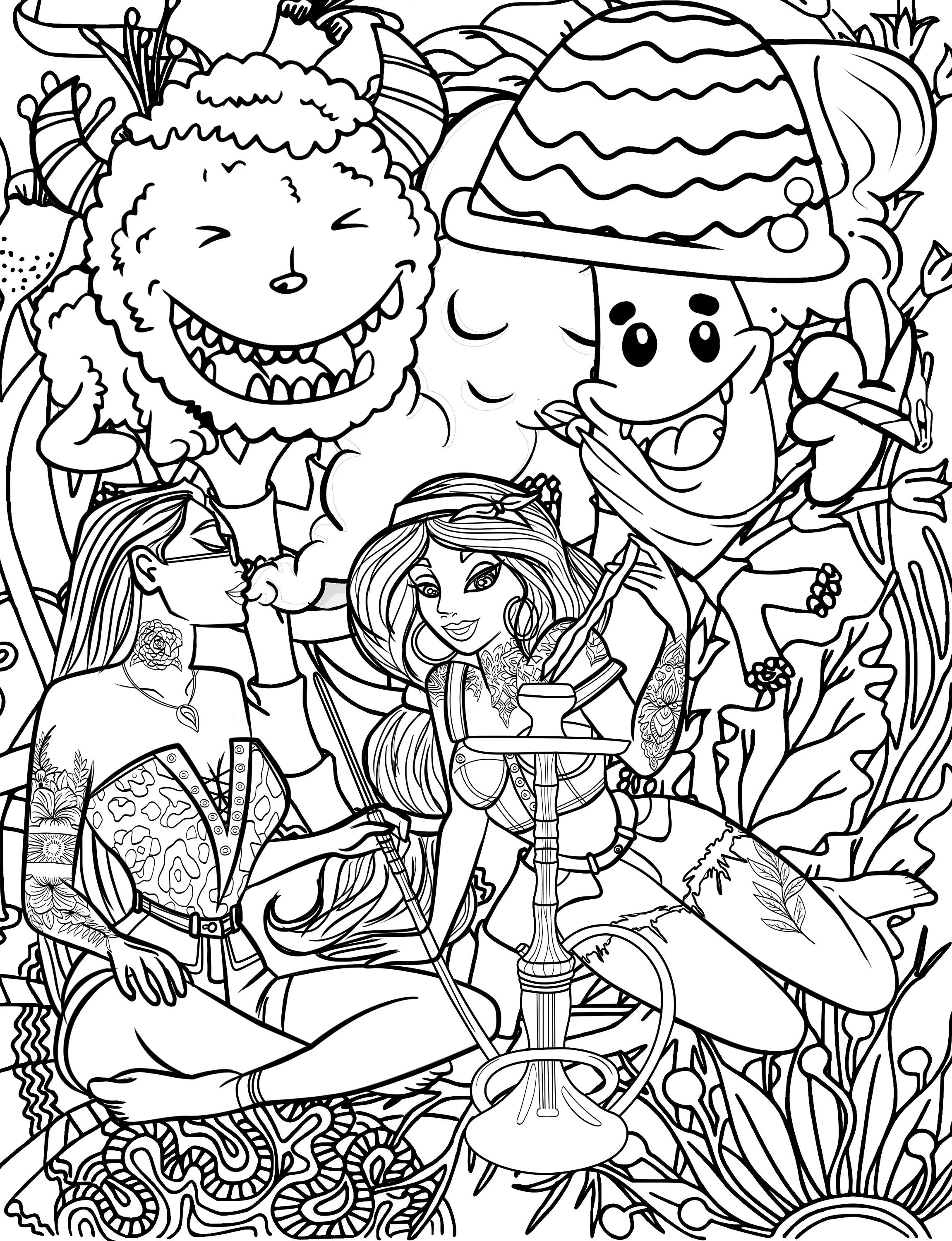 disney-princess-stoner-coloring-pages