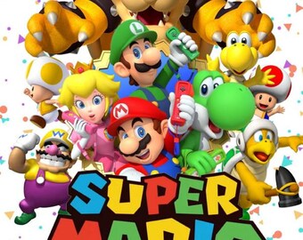 super mario coloring book 50 illustrations mario brothers etsy