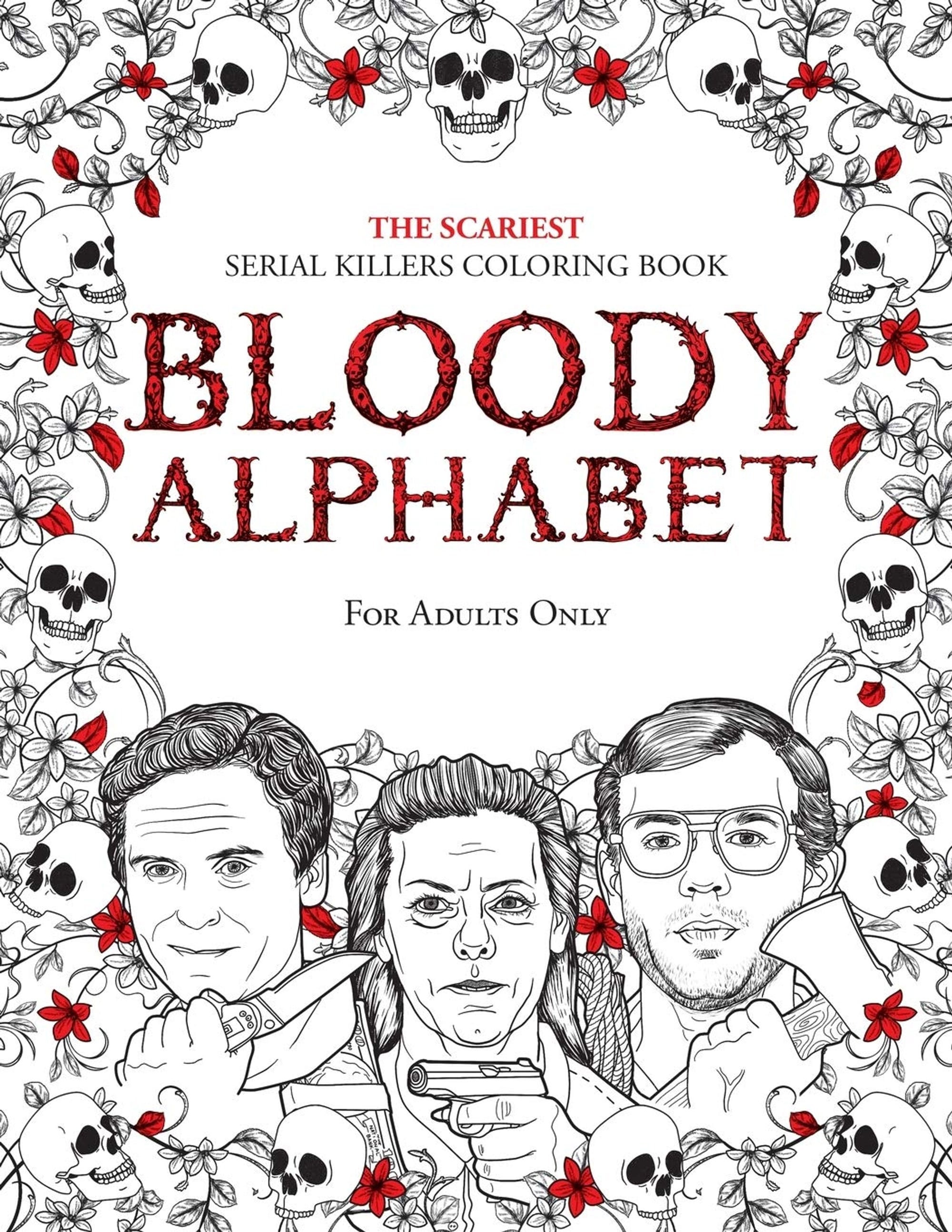 Bloody Alphabet the Scariest Serial Killers Coloring Book. A - Etsy UK