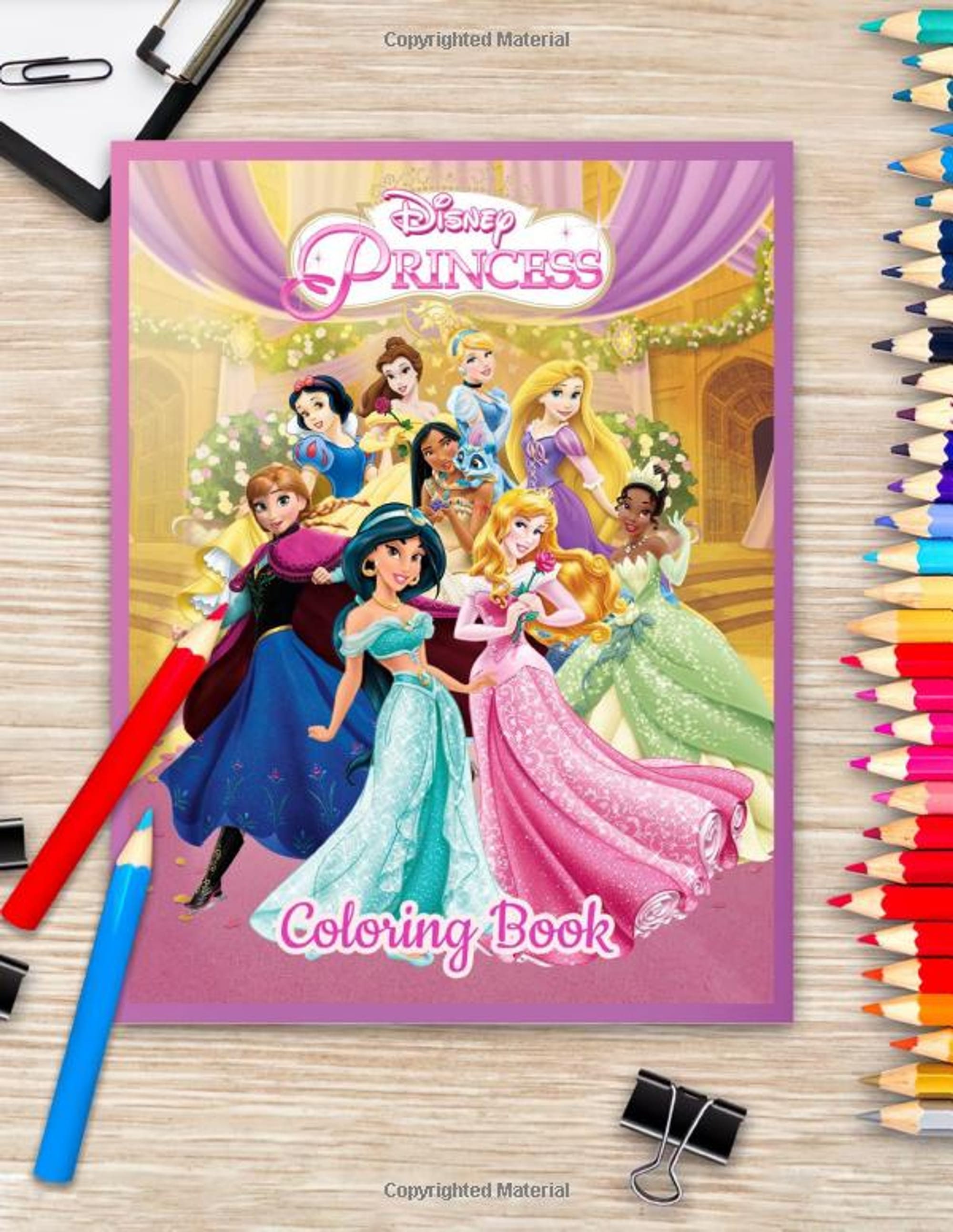 Livre de coloriage princess pour adultes et enfants  Etsy