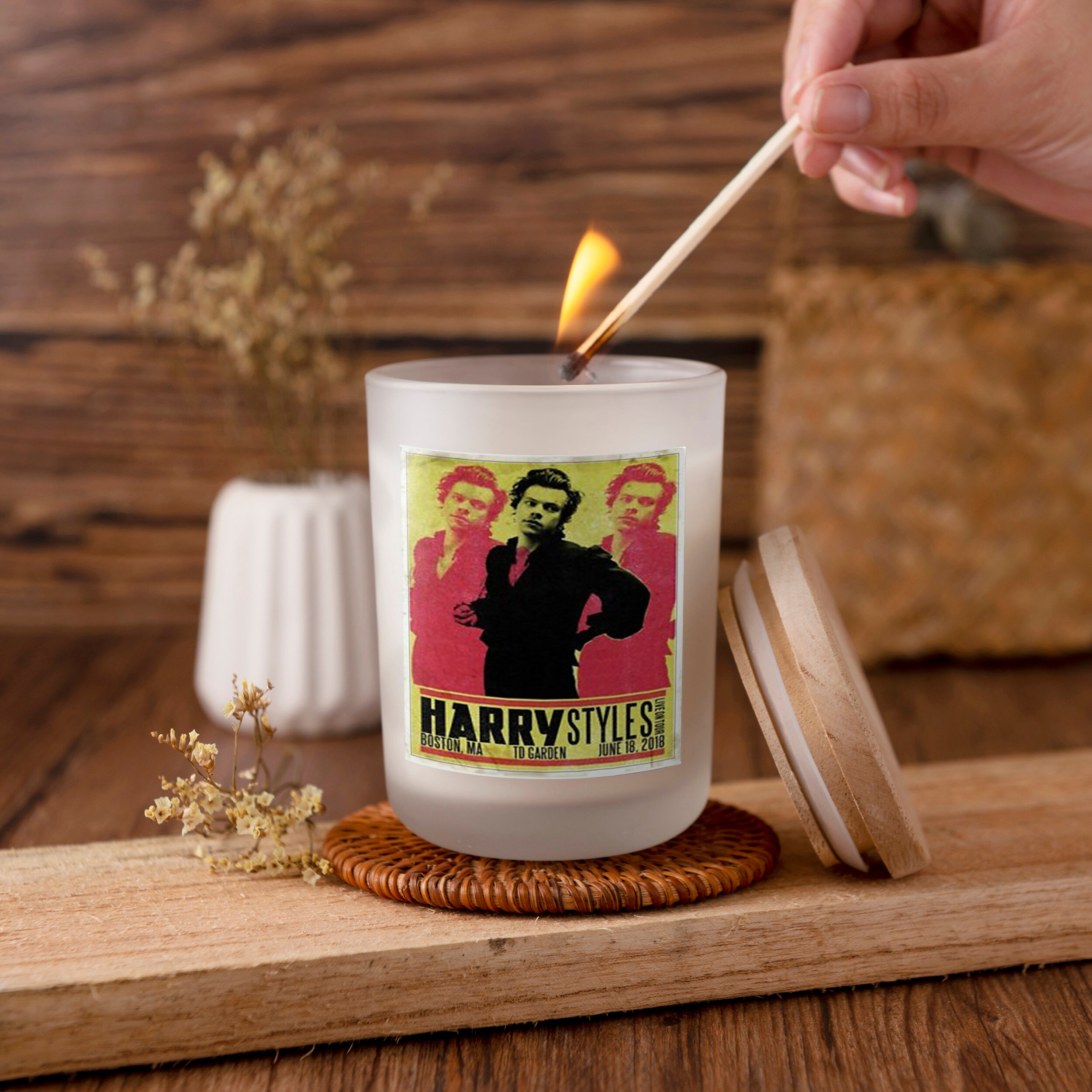 Harry Styles scented candles unique candle Pop Candle gifts Etsy