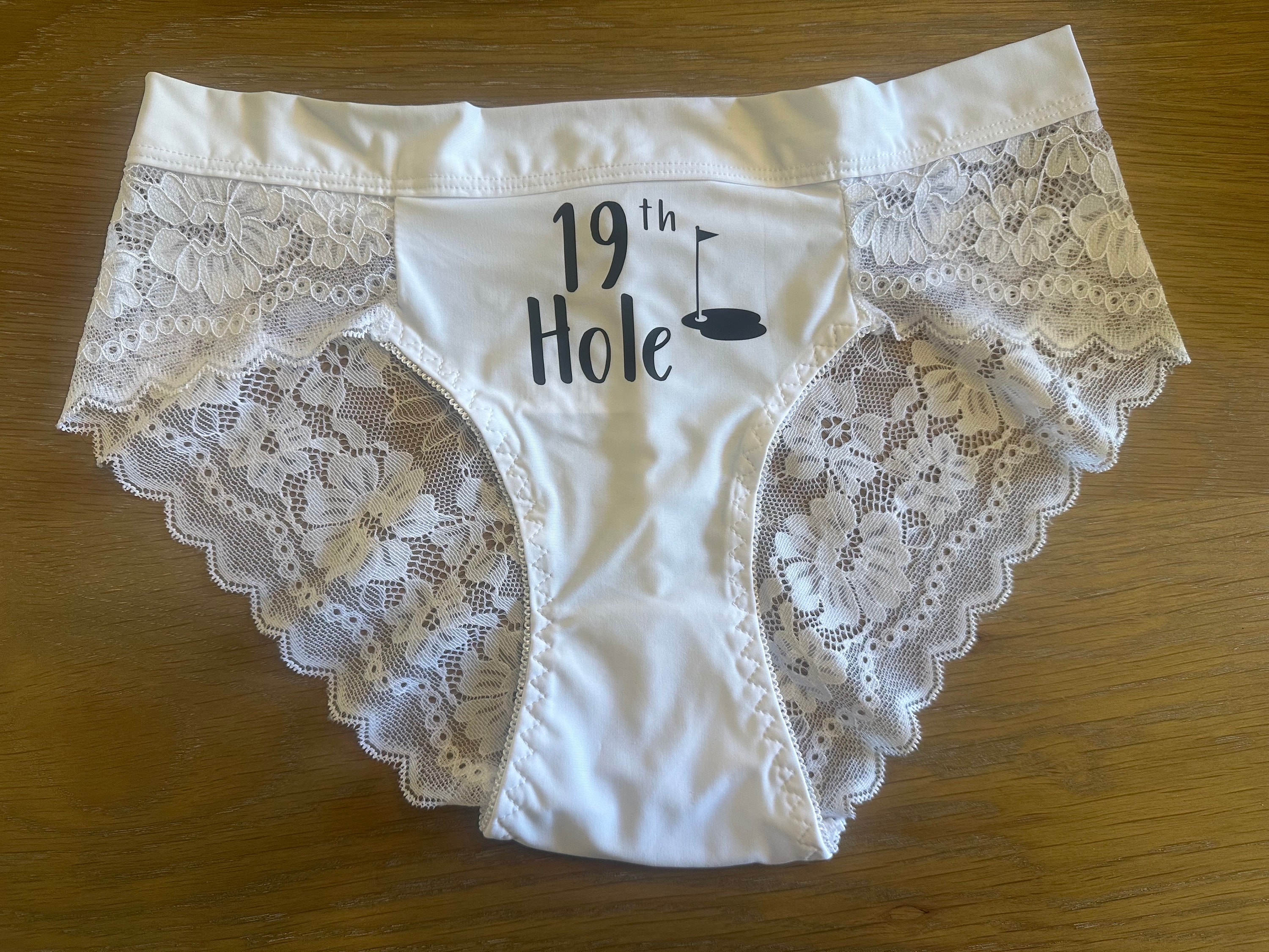 Hole in One Funny Golf Underwear Bachelorette Party Wedding Party Fun  Valentines Anniversary 