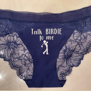 Talk Birdie To Me Men's Boxer Briefs - Little Blue House US