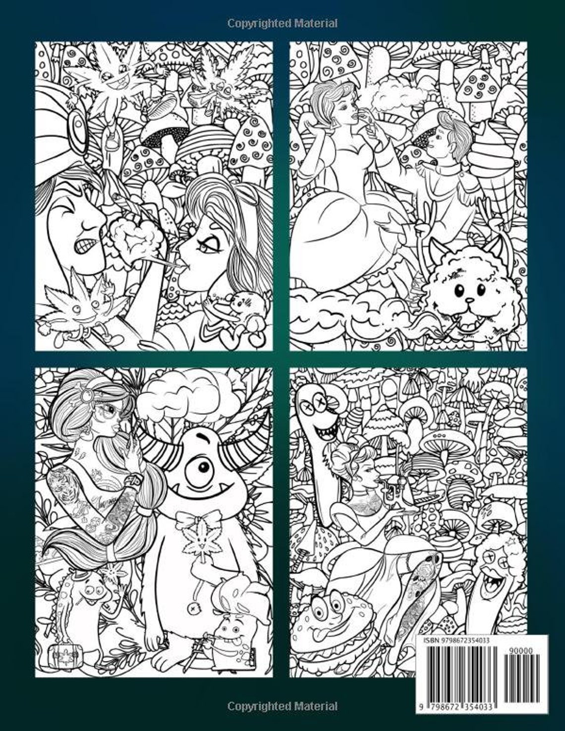 Disney Princess Stoner Coloring Book Pages