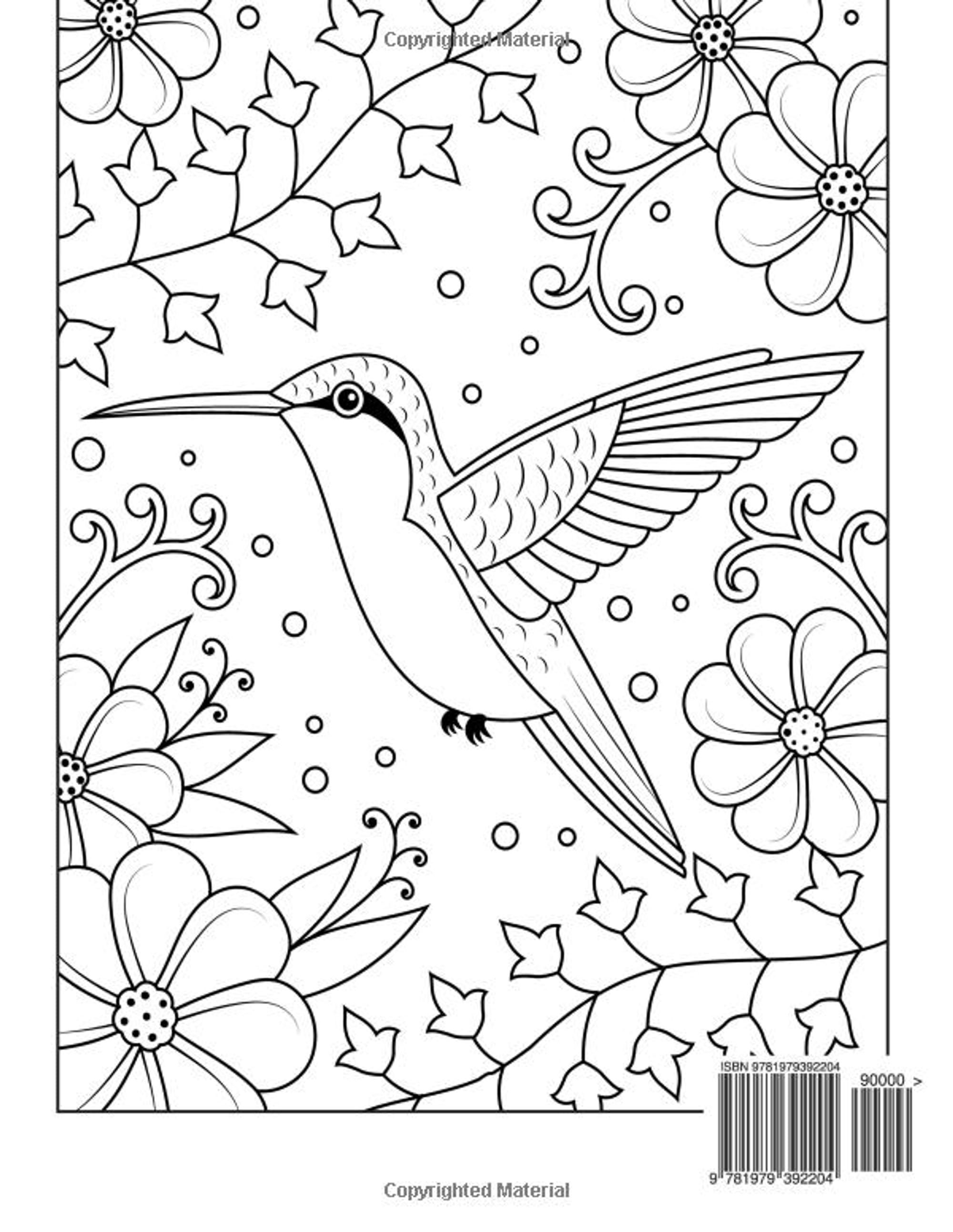 Big Coloring Book of Large Print Patterns Premium Adult | Etsy