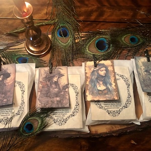 Sea Witch, Cottage Witch, Woodland Witch, Hedge Witch Soy Wax Melts, Handcrafted, Gift, Witchcraft, Vegan, Folklore, Magical image 1