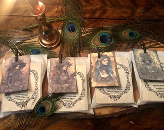 Sea Witch, Cottage Witch, Woodland Witch, Hedge Witch Soy Wax Melts, Handcrafted, Gift, Witchcraft, Vegan, Folklore, Magical