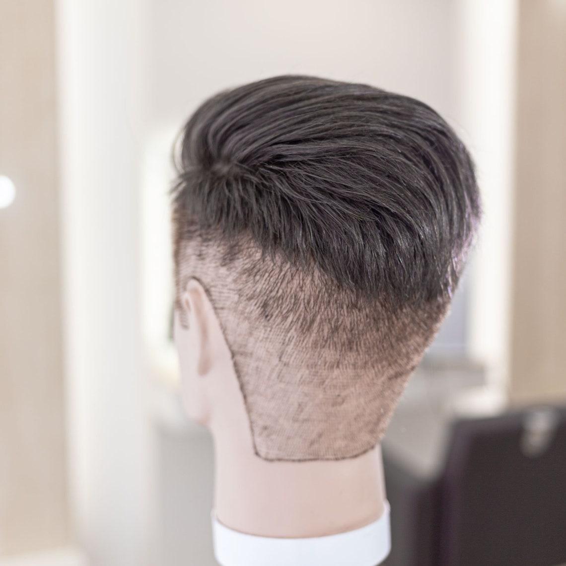 Haarsystem Toupet UNDERCUT für Männer Neu vom Friseur Etsy
