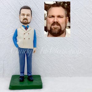 Custom Bobblehead, Personalized Best Gifts For Men and Women,  Custom Husband Bobble head, Custom Father Bobblehead, Custom Boss Bobbleheads