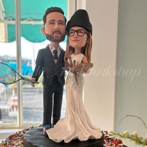 Hochzeitstorte Topper personalisiert, Personalisierter Tortenstecker, Personalisierter Cake Topper, Hochzeitstorte Topper
