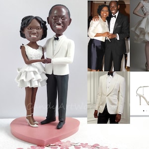 Black Couples Always Love Cake Topper Custom Bobblehead, Personalized Bobblehead Anniversary Gifts For Husband, Among Us Cake Topper